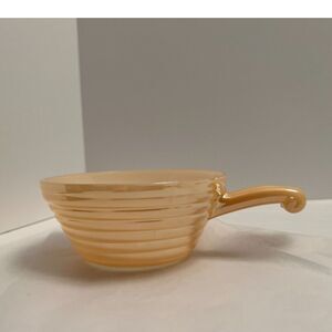 VTG Fire King Peach Luster Beehive Soup Bowl circa 1951-1961 GUC